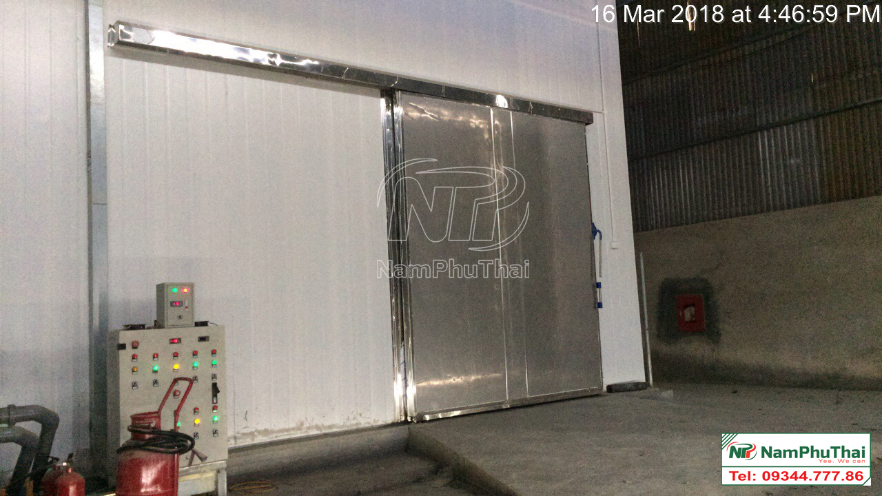 Installation of cold storage for agricultural products for Xuan Tin company in Lai Chau 6